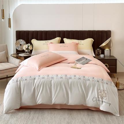 91家纺网 家纺一手货源 找家纺 （总）798家纺 2022新款全棉水洗棉刺绣套件