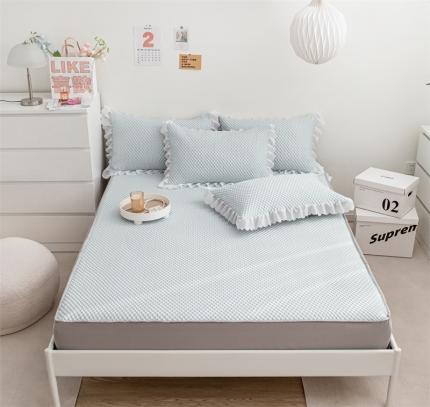 91家纺网 家纺一手货源 找家纺 (总）卓尔居 2022新款冰豆豆凉感席三件套