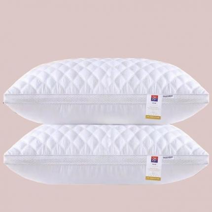梵羽枕芯 2022新款三线格绗缝枕 白网立体绗缝枕