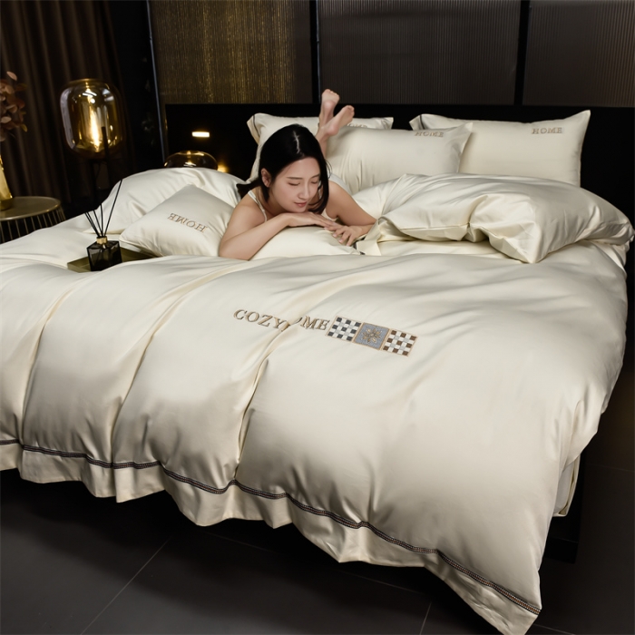 91家纺网 家纺一手货源 找家纺 瑞驰 2022新款长绒棉-米尔顿系列 米尔顿-贵族白