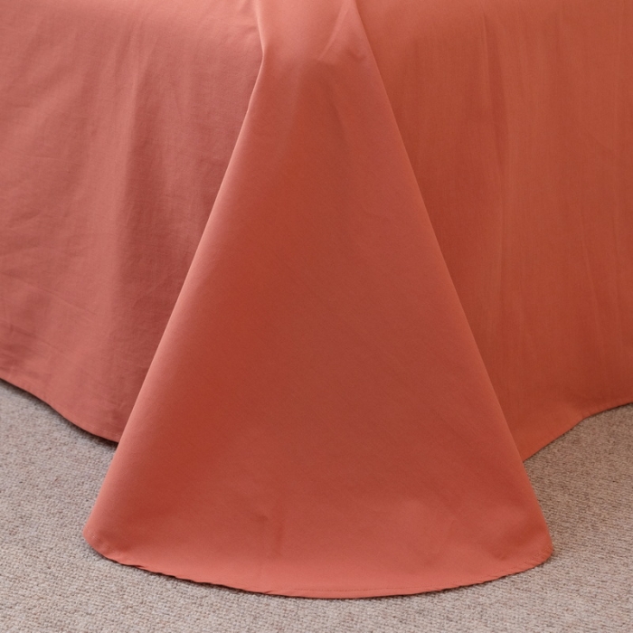 91家纺网 家纺一手货源 找家纺 艾莱2022新款华夫格全棉水洗棉四件套-卡诺凡卡诺凡-海棠红