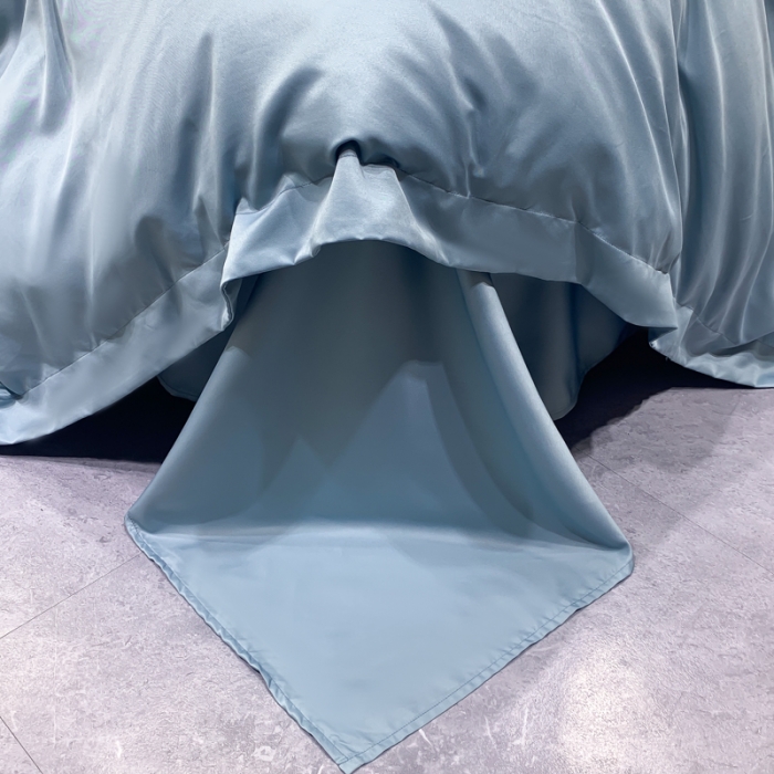 91家纺网 家纺一手货源 找家纺 （总）安妮家居 2022新款水洗真丝刺绣四件套-花漾