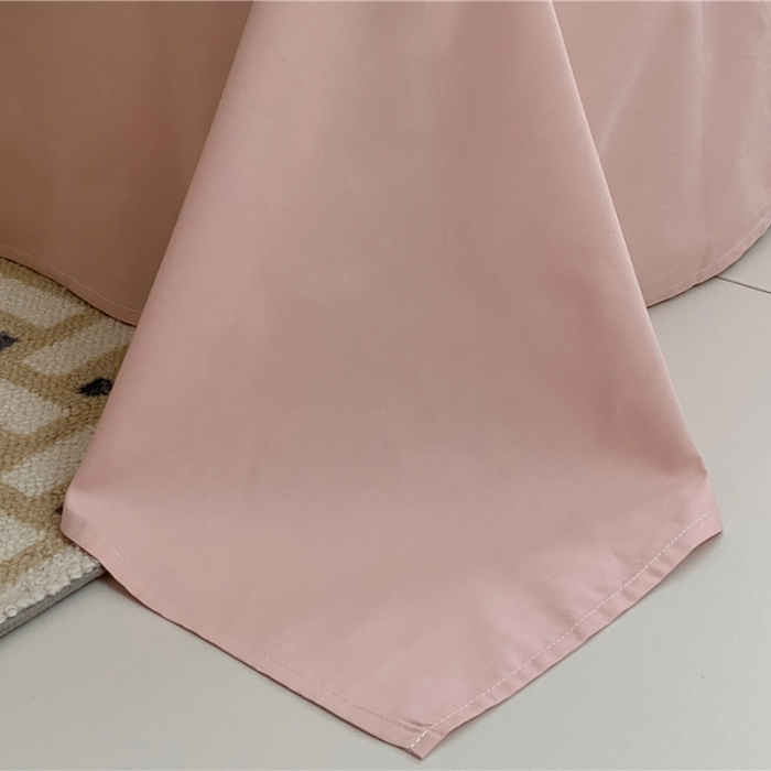 91家纺网 家纺一手货源 找家纺 棉眠 2022春夏新款全棉混搭四件套 松饼小姐（枕套可混搭可碎花）