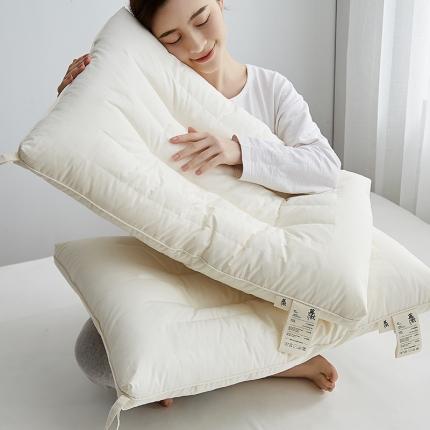 91家纺网 家纺一手货源 找家纺 （总）乐可 2022冉秋-A类原棉母婴软管减压枕芯-风格二