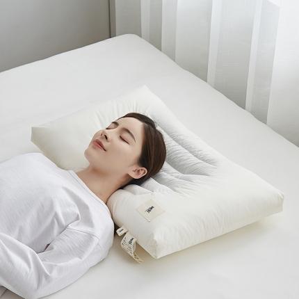 91家纺网 家纺一手货源 找家纺 （总）乐可 2022冉秋-A类原棉纯棉荞麦枕头枕芯-风格二