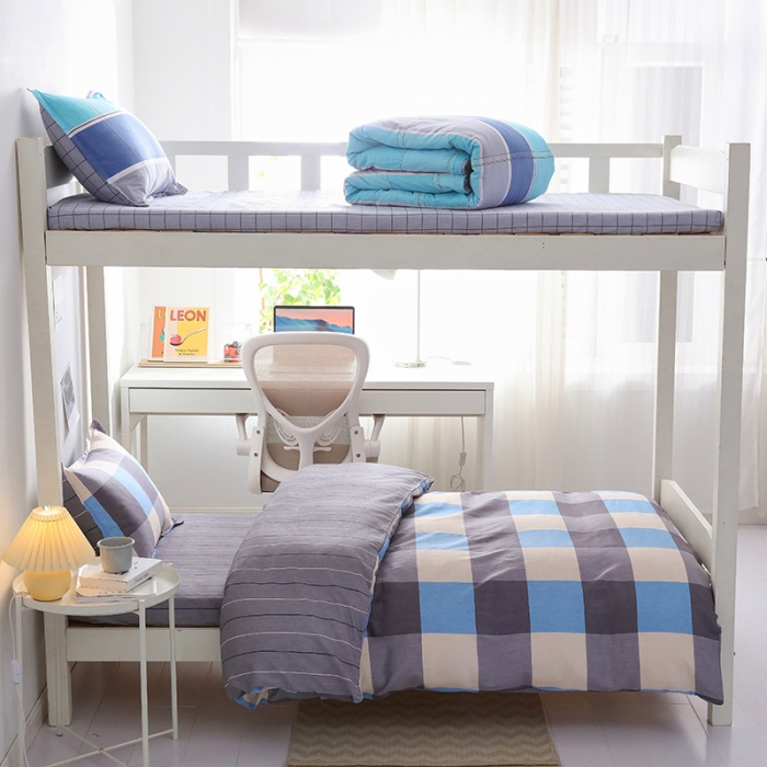 91家纺网 家纺一手货源 找家纺 (总)牛魔王 2022新12868学生宿舍三件套羽丝棉六件套