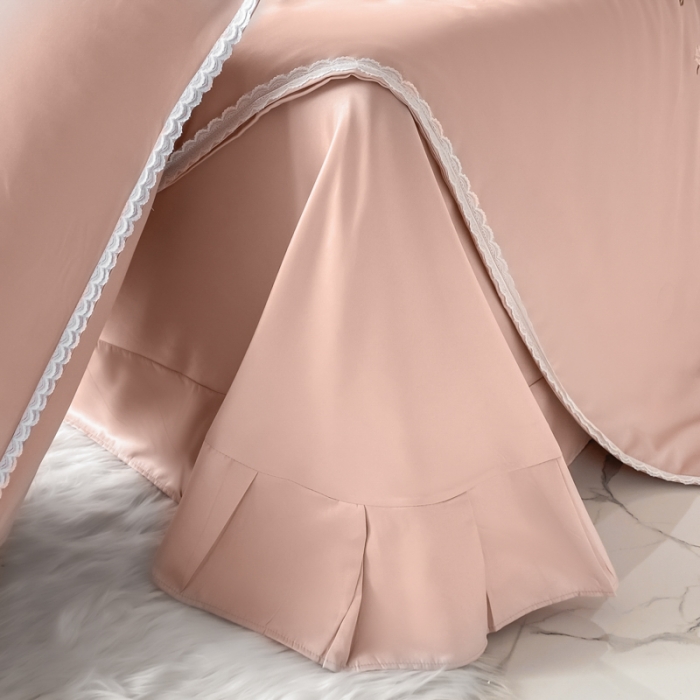 91家纺网 家纺一手货源 找家纺 （总）安妮家居 2022新款水洗真丝夏被四件套