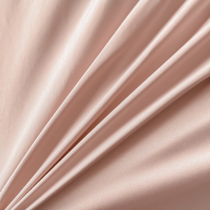 91家纺网 家纺一手货源 找家纺 安妮家居 2022新款水洗真丝夏被四件套 蕾丝裸粉