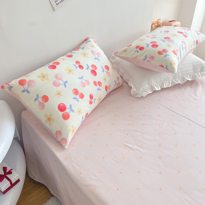 91家纺网 家纺一手货源 找家纺 （总）沐棉 2022新款全棉13370四件套花颜系列