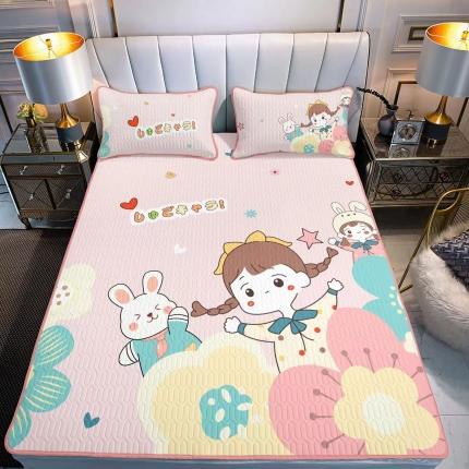 91家纺网 家纺一手货源 找家纺 （总）爱洛 2022新款大版乳胶凉席