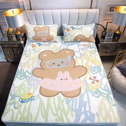 91家纺网 家纺一手货源 找家纺 （总）爱洛 2022新款大版乳胶凉席