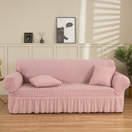 91家纺网 家纺一手货源 找家纺 （总）启博家纺 2022新款泡泡纱弹力沙发套