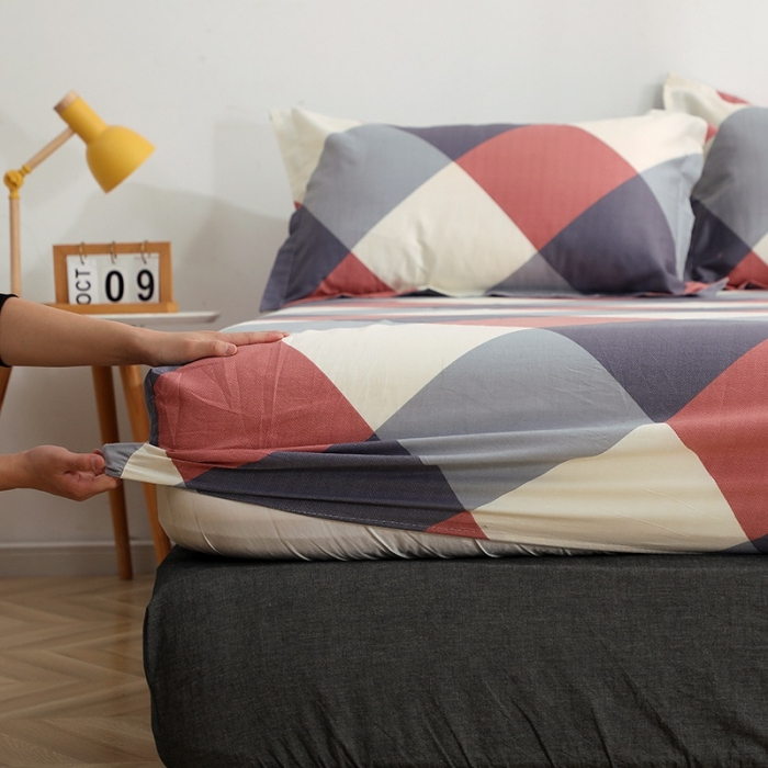 91家纺网 家纺一手货源 找家纺 （总）2022新款纯棉秋冬款全棉12868多规格单床笠