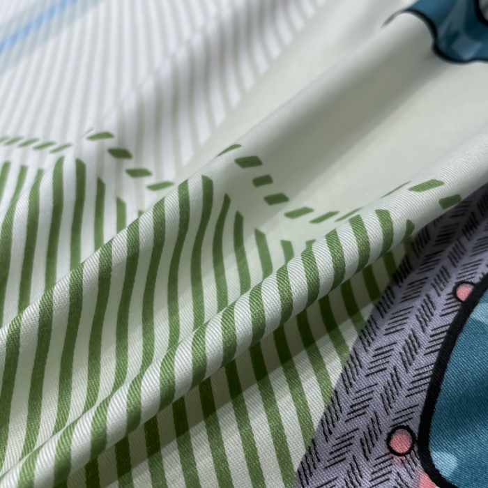 91家纺网 家纺一手货源 找家纺 金爱家 2023新款大版纯棉卡通四件套 彼得兔