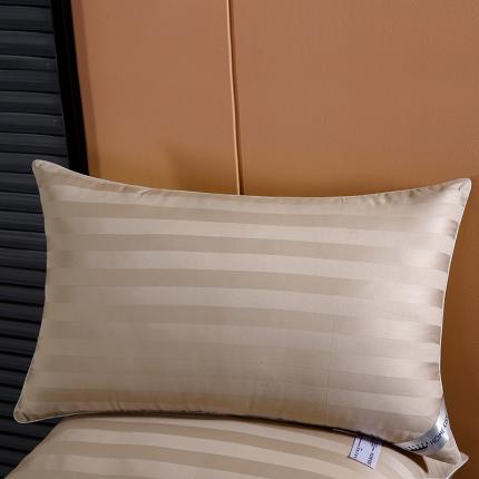 91家纺网 家纺一手货源 找家纺 梦叶草2022新款60支全棉枕头宾馆羽丝绒枕芯