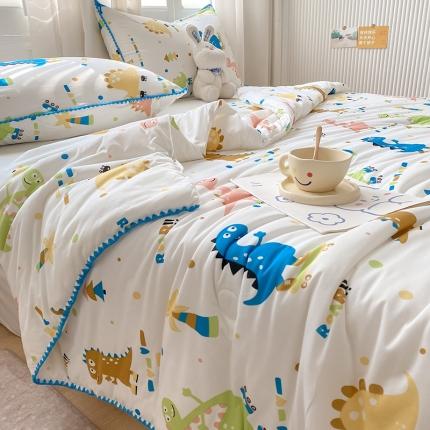 91家纺网 家纺一手货源 找家纺 总瑞莱（特价，售完即止，非质量问题概不退货）针织棉夏凉被空调被子被芯