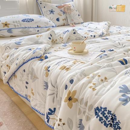 91家纺网 家纺一手货源 找家纺 总瑞莱（特价，售完即止，非质量问题概不退货）针织棉夏凉被空调被子被芯