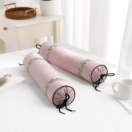 91家纺网 家纺一手货源 找家纺 （总）仁宇 2022新款仿麻布欧式糖果枕头50*8cm