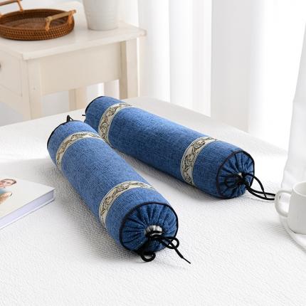 91家纺网 家纺一手货源 找家纺 （总）仁宇 2022新款仿麻布欧式糖果枕头50*8cm