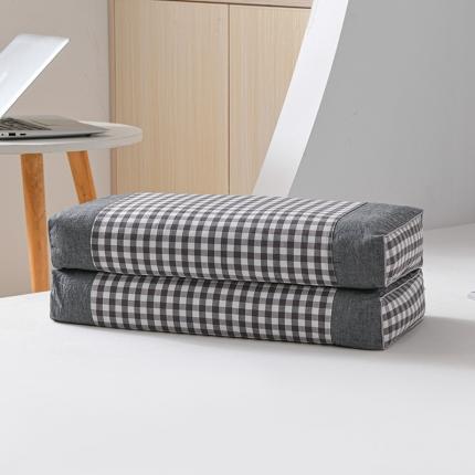 91家纺网 家纺一手货源 找家纺 （总）仁宇 2022新款全棉色织水洗棉宫廷全荞麦枕头