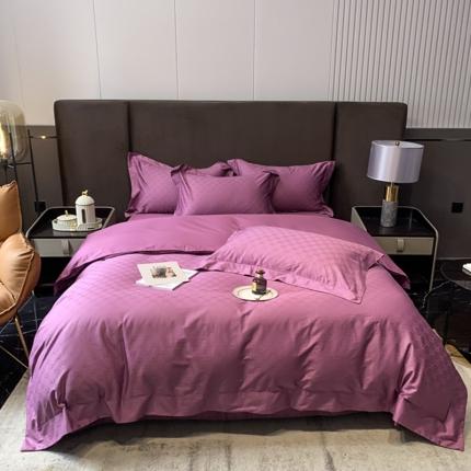 91家纺网 家纺一手货源 找家纺 （总）2022新款50支贡缎高定提花四件套-古琦