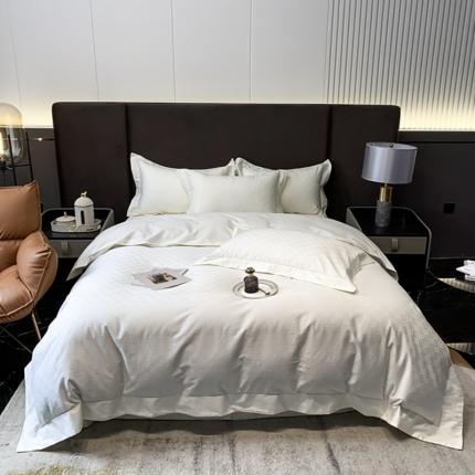 91家纺网 家纺一手货源 找家纺 （总）2022新款50支贡缎高定提花四件套-古琦