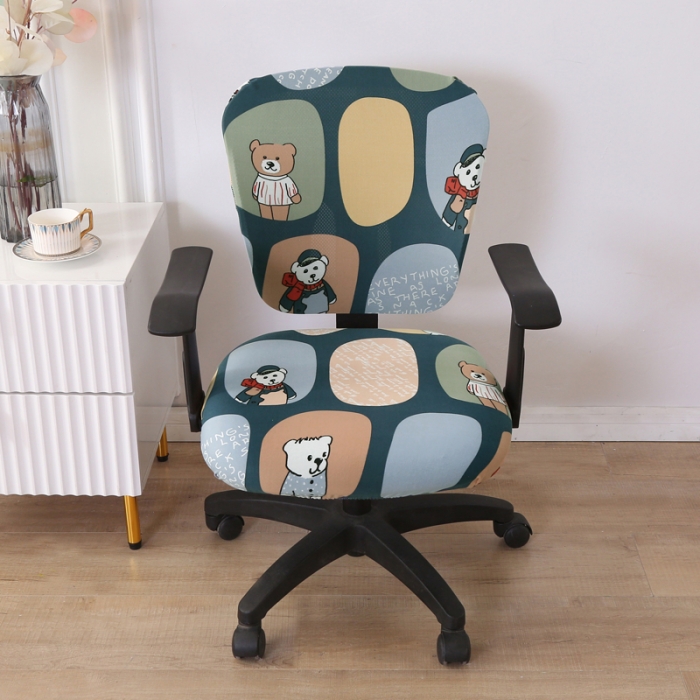 91家纺网 家纺一手货源 找家纺 雅竹家纺 牛奶丝分体椅套 奥利