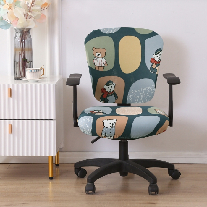 91家纺网 家纺一手货源 找家纺 雅竹家纺 牛奶丝分体椅套 奥利