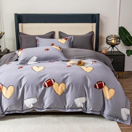 91家纺网 家纺一手货源 找家纺 (总)2024品乐100支云锦臻丝数码印花长绒棉全棉四件套