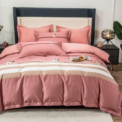 91家纺网 家纺一手货源 找家纺 (总)2024品乐100支云锦臻丝数码印花长绒棉全棉四件套