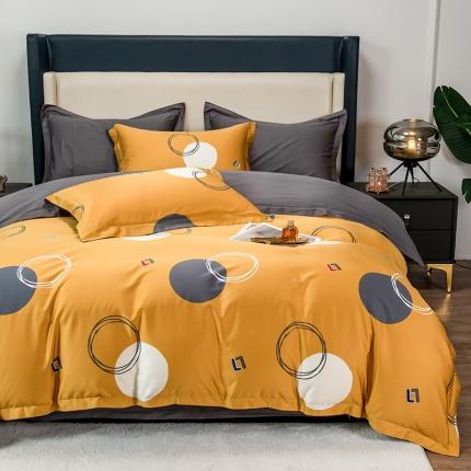 91家纺网 家纺一手货源 找家纺 (总)2024品乐100支云锦臻丝数码印花长绒棉全棉四件套