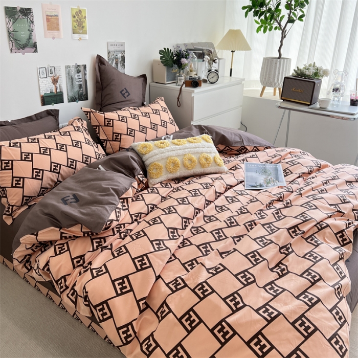 91家纺网 家纺一手货源 找家纺 棉生活 2021新款全棉铂金棉小资系列四件套 托马斯