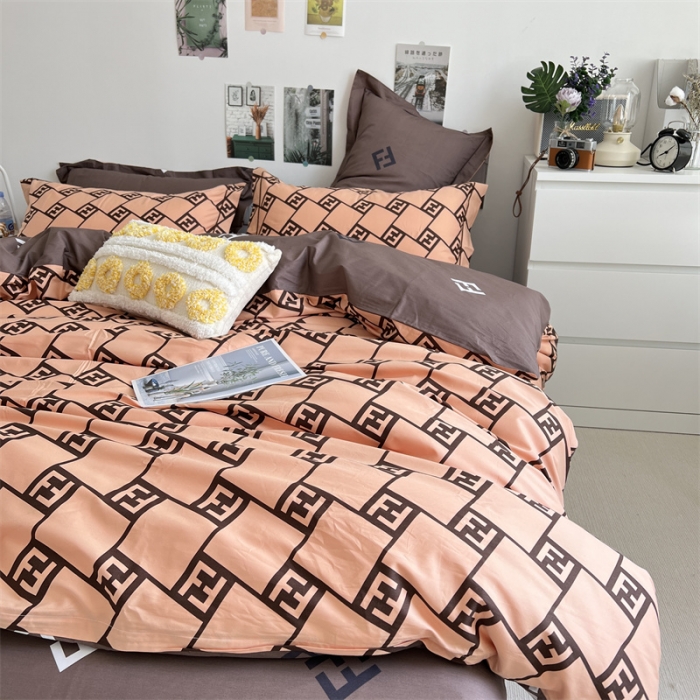 91家纺网 家纺一手货源 找家纺 棉生活 2021新款全棉铂金棉小资系列四件套 托马斯