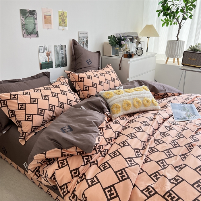 91家纺网 家纺一手货源 找家纺 棉生活 2021新款全棉铂金棉小资系列四件套 托马斯