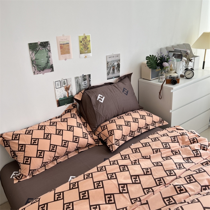 91家纺网 家纺一手货源 找家纺 棉生活 2021新款全棉铂金棉小资系列四件套 托马斯