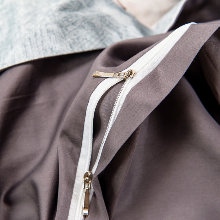 91家纺网 家纺一手货源 找家纺 品乐 2023新100支云锦臻丝高清数码长绒棉四件套 彼岸花