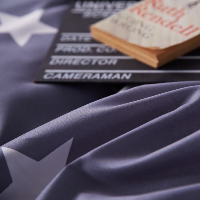 91家纺网 家纺一手货源 找家纺 曼璐家纺 2025新款芦荟棉单品被套 星空漫步