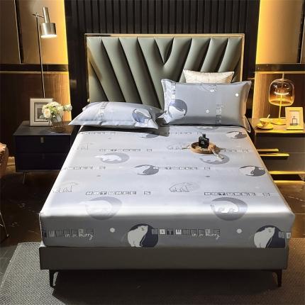 91家纺网 家纺一手货源 找家纺 （总）798 2022新款提花凉席床笠款