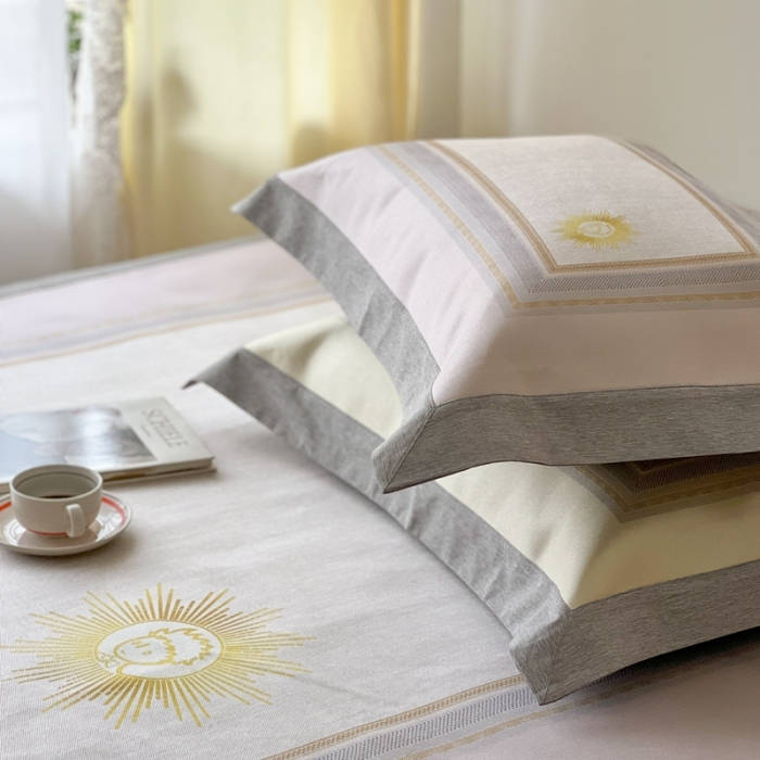 91家纺网 家纺一手货源 找家纺 时年 2022新款水洗冰露丝养生席凉席 小幸运-粉