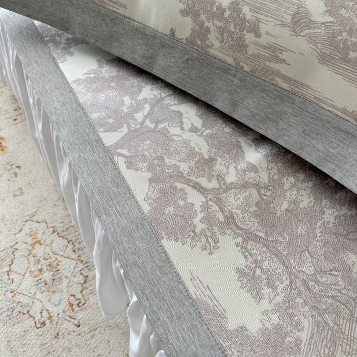 91家纺网 家纺一手货源 找家纺 时年 2022新款水洗冰露丝养生席凉席 伊纹-灰