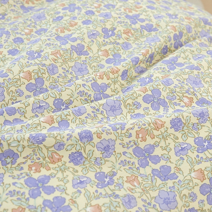 91家纺网 家纺一手货源 找家纺 一米阳光 2022新款镶边兔耳朵工艺款系列四件套 朵唯