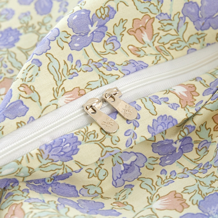 91家纺网 家纺一手货源 找家纺 一米阳光 2022新款镶边兔耳朵工艺款系列四件套 朵唯