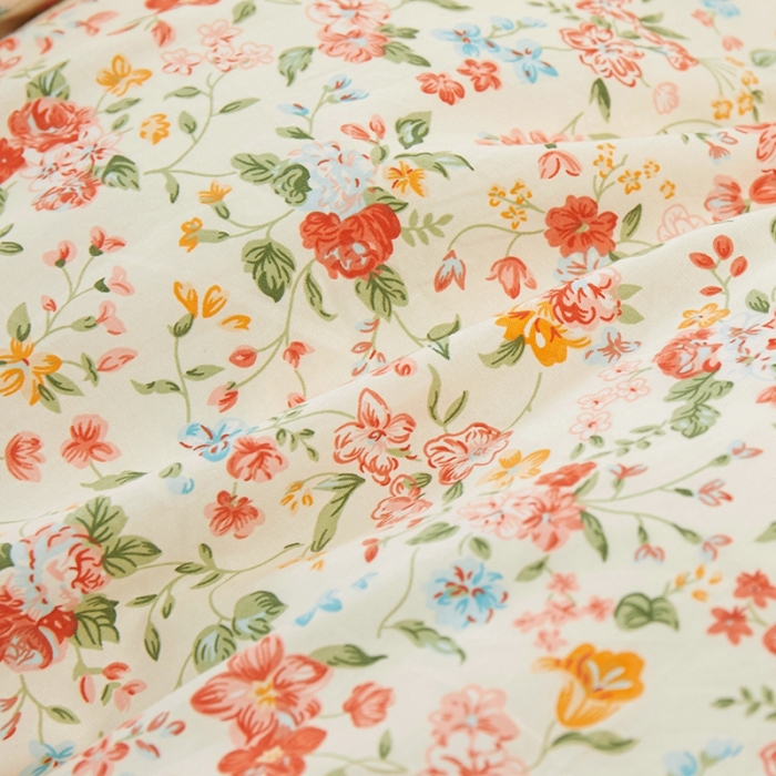 91家纺网 家纺一手货源 找家纺 一米阳光 2022新款镶边兔耳朵工艺款系列四件套 朵艺