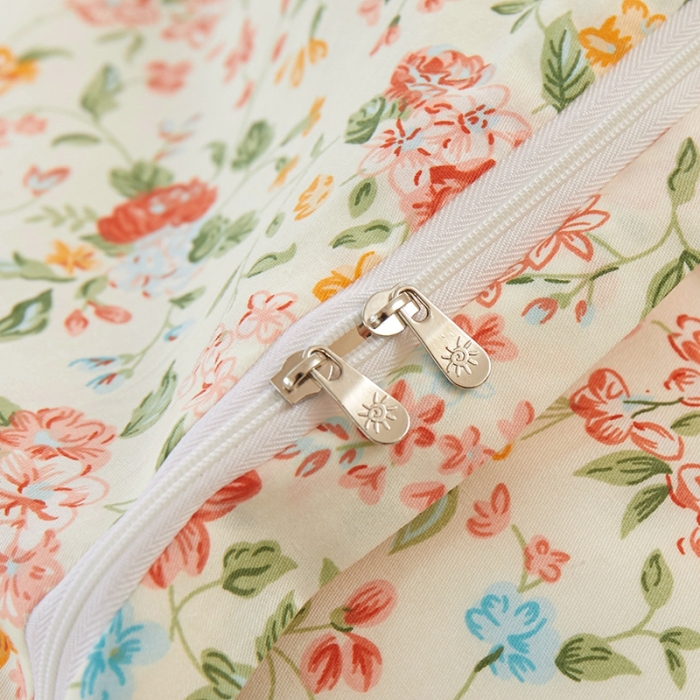 91家纺网 家纺一手货源 找家纺 一米阳光 2022新款镶边兔耳朵工艺款系列四件套 朵艺