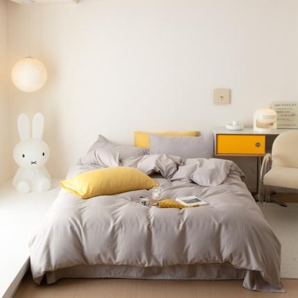 91家纺网 家纺一手货源 找家纺 （总）8小时家纺 2022新款全棉双层纱四件套