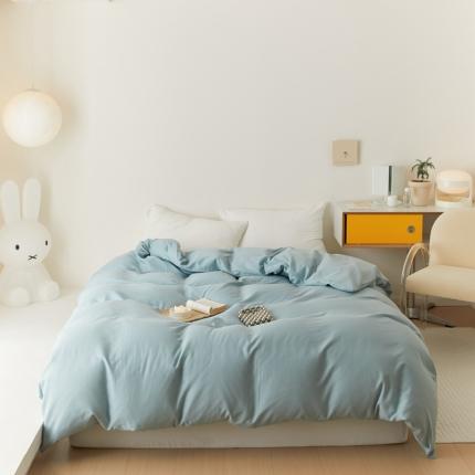 91家纺网 家纺一手货源 找家纺 （总）8小时家纺 2022新款全棉双层纱单被套