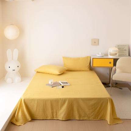 91家纺网 家纺一手货源 找家纺 （总）8小时家纺 2022新款全棉双层纱单品床单