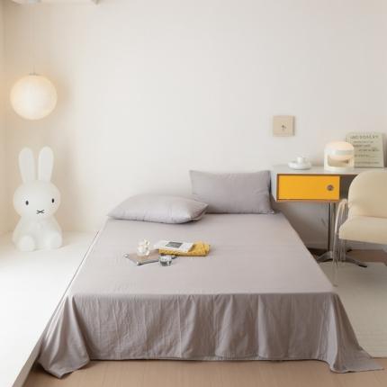 91家纺网 家纺一手货源 找家纺 （总）8小时家纺 2022新款全棉双层纱单品床单