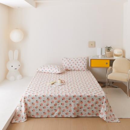 91家纺网 家纺一手货源 找家纺 （总）8小时家纺 2022新款全棉双层纱单品床单