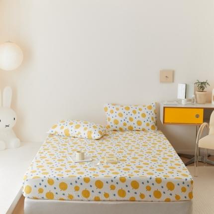 91家纺网 家纺一手货源 找家纺 （总）8小时家纺 2022新款全棉双层纱单床笠